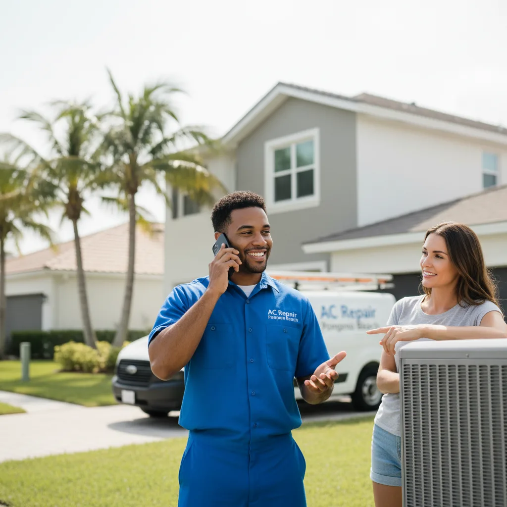 AC Repair Pompano Beach customer support in Williams Bay